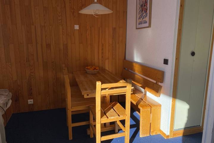 Apartamento entero, Studio with balcony in Plagne Village in Plagne Villages, La Plagne-Tarentaise
