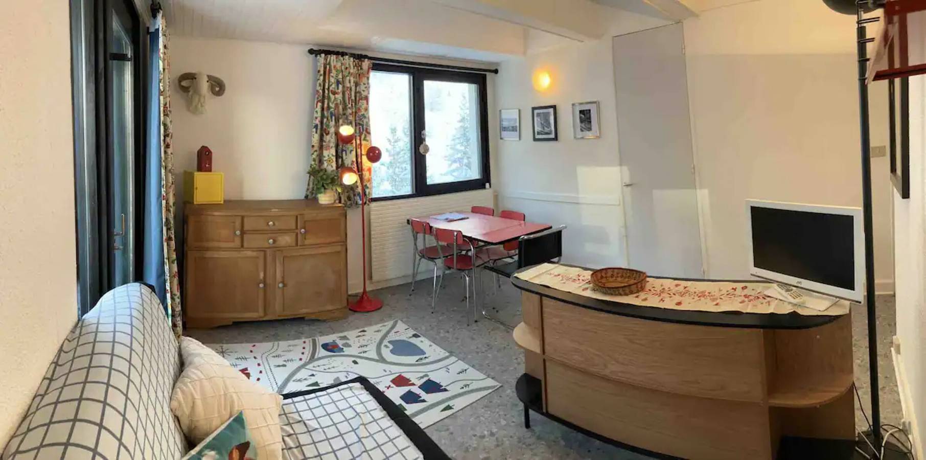 Appartement entier, Appartement 'Superbe Studio Idéalement Situé À Flaine Forum' avec vue sur les montagnes et balcon in Flaine, Arâches-la-Frasse