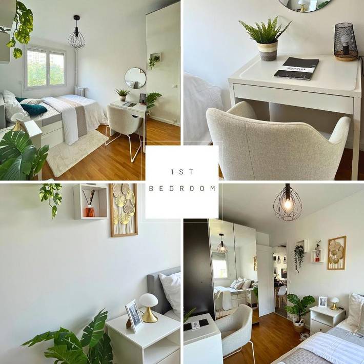 Gîte pour 6 personnes, avec balcon à Bourg-la-Reine - 4