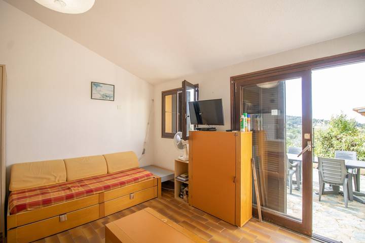 Holiday Home 'Location Porticcio' with Sea View, Shared Pool & Private Terrace in Grosseto-Prugna, Ajaccio region