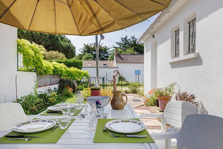 Maison de vacances pour 4 personnes, avec Jardin à Noirmoutier