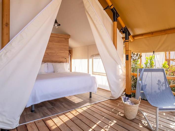 Wecamp Santa Cristina - Safarizelt 2 personen - Glamping Paar in Santa Cristina d'Aro, Costa Brava