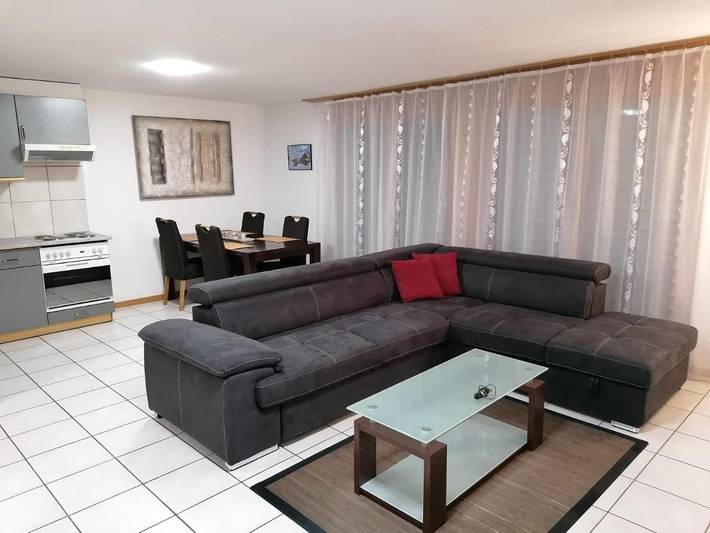Appartement de vacances pour 3 personnes, avec terrasse, animaux acceptés