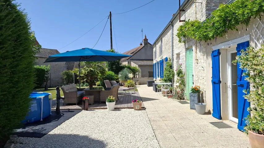 Chambre d’hôte pour 4 personnes, avec sauna et vue ainsi que piscine et jardin - 1