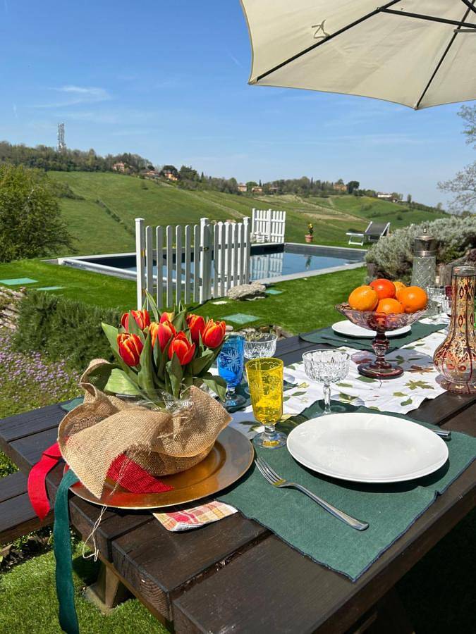 Casa vacanza per 6 persone, con panorama e piscina nonché giardino, con animali domestici - 1