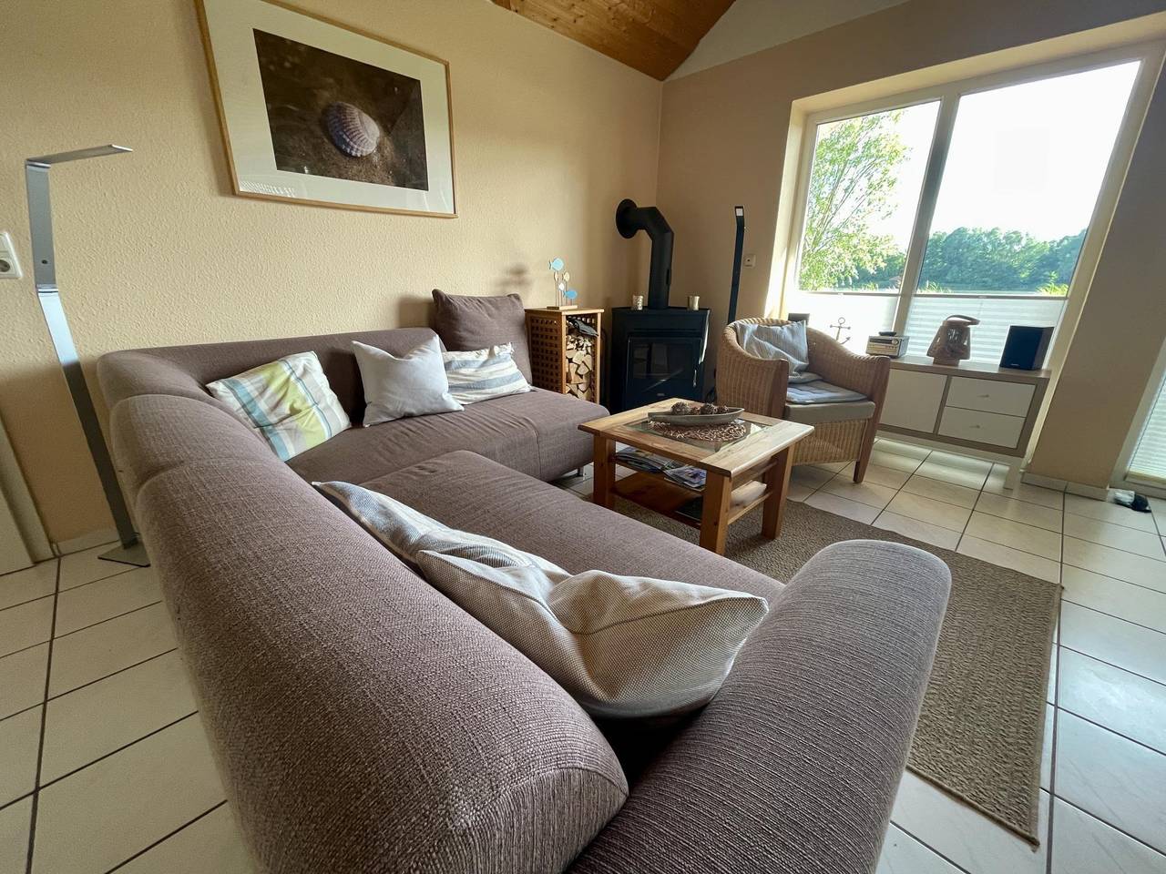 4 Personen Ferienhaus mit Kanu, Kaminofen und herrlichem Seeblick in Otterndorf in Otterndorf, Cuxland