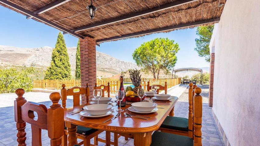 Casa rural para 12 personas, con piscina y balcón/terraza en Álora - 4