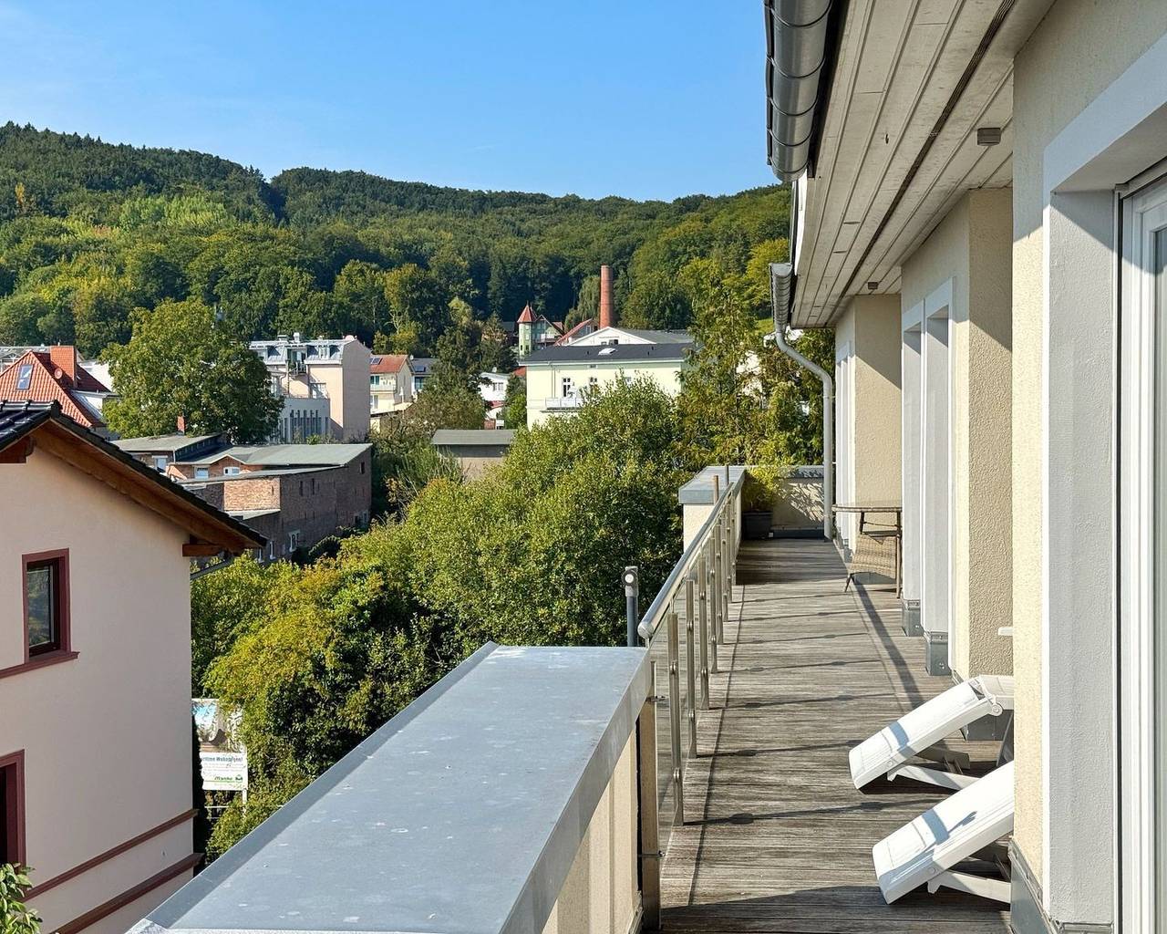 Appartement entier, Penthouse mit Ostseeblick in Sassnitz, Parc national Jasmund