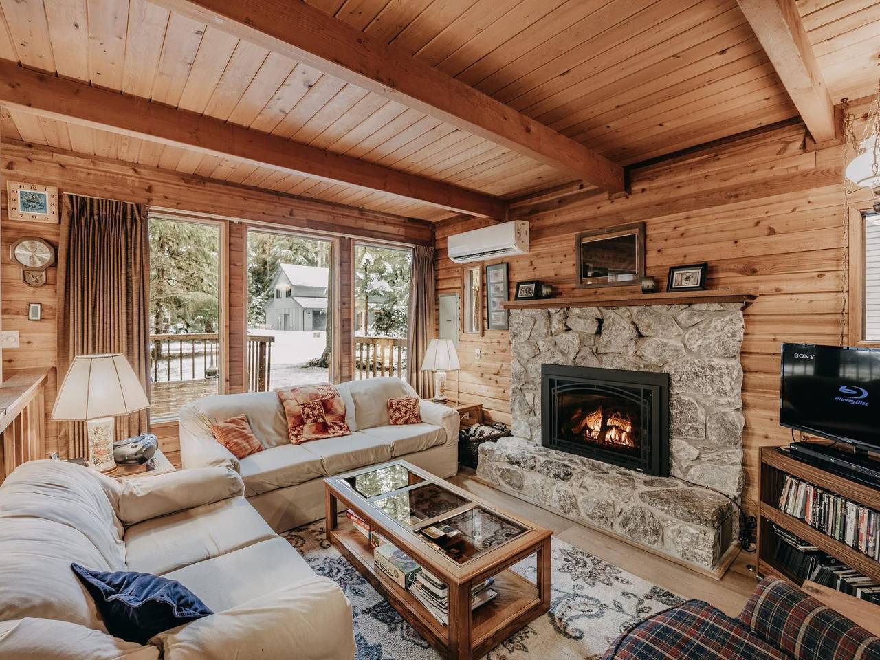 County Cabin mit Klimaanlage, Haustiere Ok in Glaciar, Bosque Nacional de Mount Baker-Snoqualmie