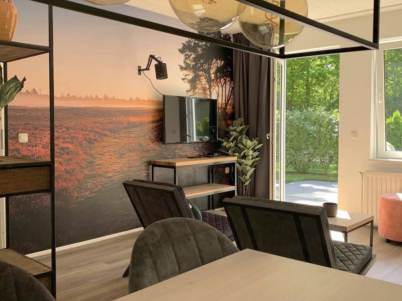 Geräumiges Vier-Personen-Ferienhaus in einem Ferienpark in Westerbork in Drenthe