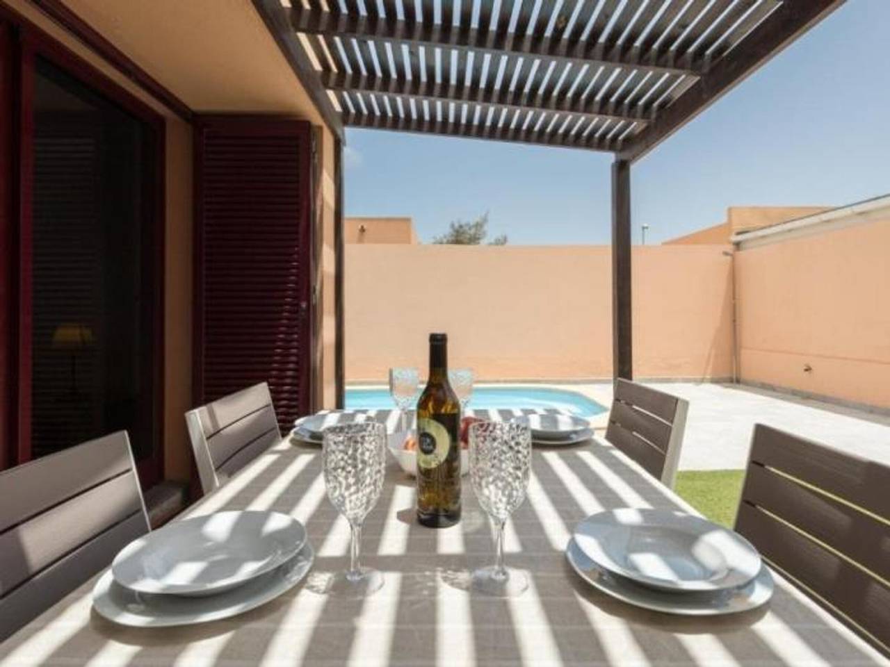 Casa tranquila con piscina privada en Tamaragua, Corralejo in Tamaragua, La Oliva