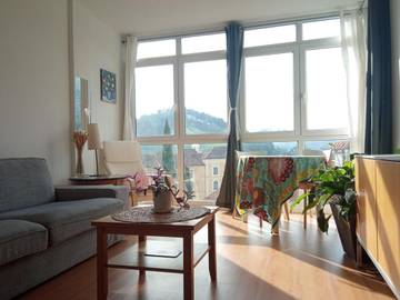 Gîte pour 4 personnes, avec vue et balcon à Limpias