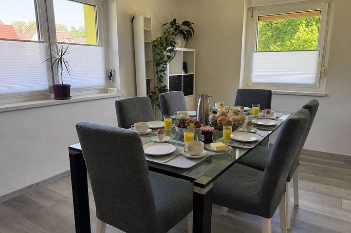 Ferienhaus für 6 Personen, mit Garten