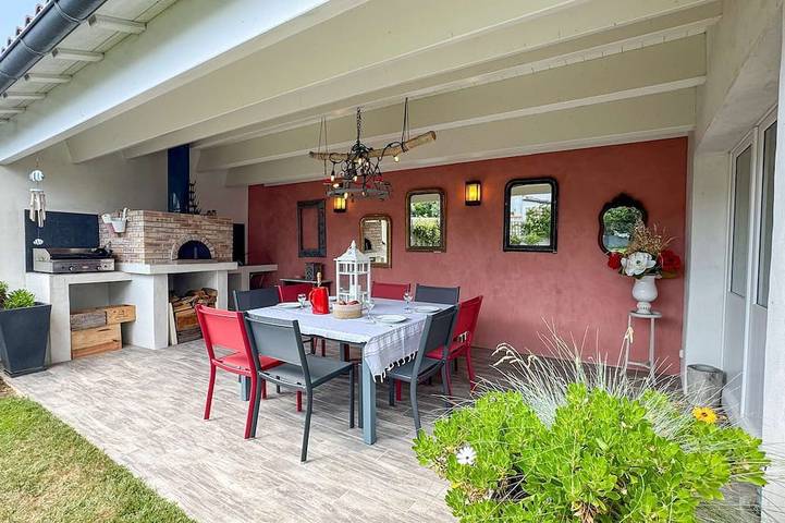 Maison de vacances pour 6 personnes, avec jardin à Loix