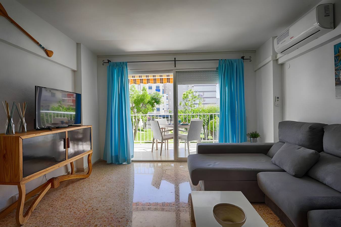 Ganze Wohnung, Ferienwohnung 'Brasil Mar' mit Wlan und Klimaanlage in Playa de Gandía, Costa de Valencia