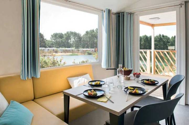 Camping pour 5 personnes, avec bassin pour enfant au Parc Naturel Régional du Marais poitevin - 3