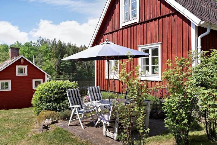 Ferienhaus für 6 Personen, mit Terrasse und Seeblick in Blekinge - 2