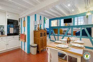 Gîte pour 8 personnes à La Bouille