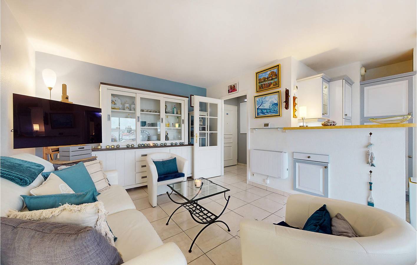 Apartamento vacacional entero, Acogedor apartamento con parking, DVD, TV, Internet | 700m de la playa de La Grande Conche in Royan, Côte de Beauté