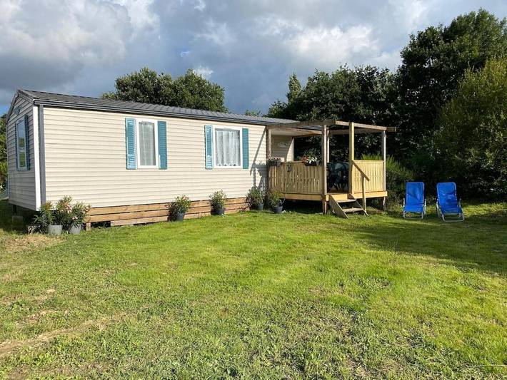 Location de vacances pour 5 personnes, avec vue ainsi que jardin et terrasse à Le Girouard - 2