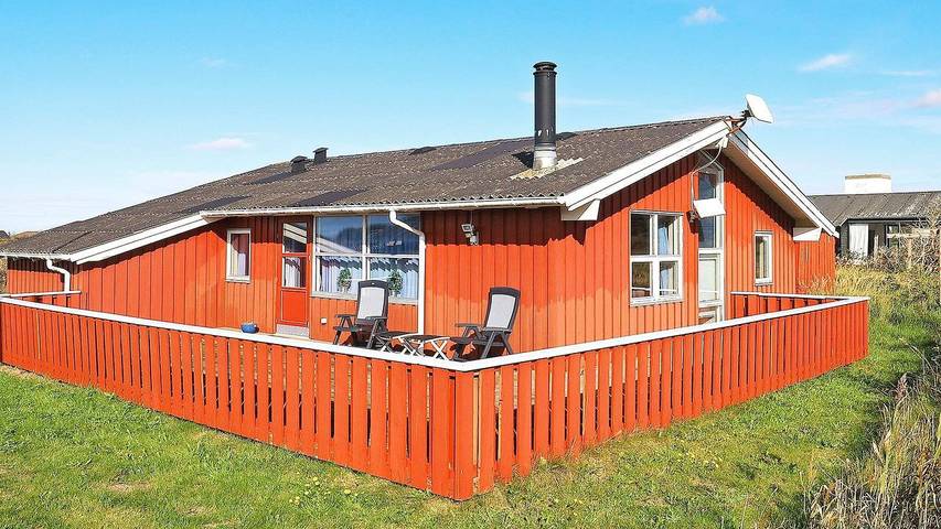 Ferienhaus für 6 Personen, mit Balkon/Terrasse in Nørlev Strand