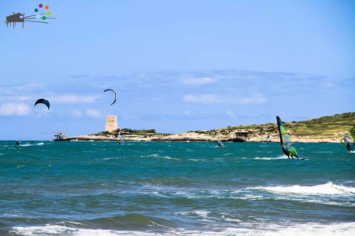 Camping für 3 Personen, mit Pool und Terrasse in Apulien - 2