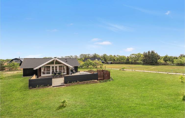 Ferienhaus mit Meerblick für 6 Personen, mit Terrasse und Whirlpool sowie Sauna, mit Haustier am Ringkøbing Fjord