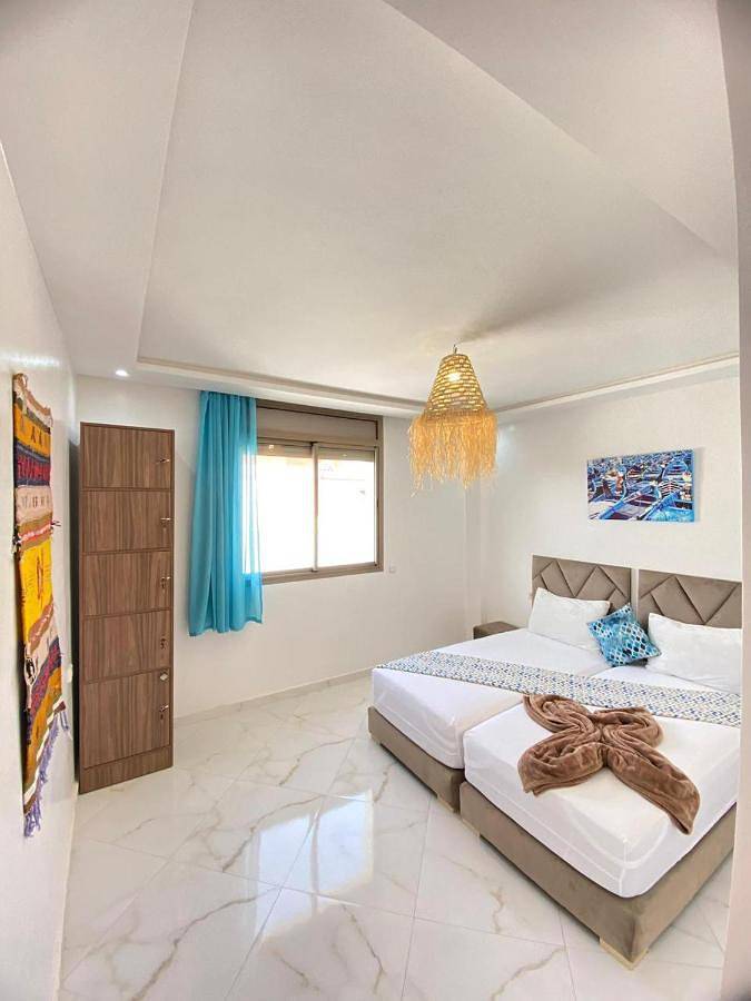 Gîte pour 2 personnes, avec balcon et vue dans Aftas Imsouane