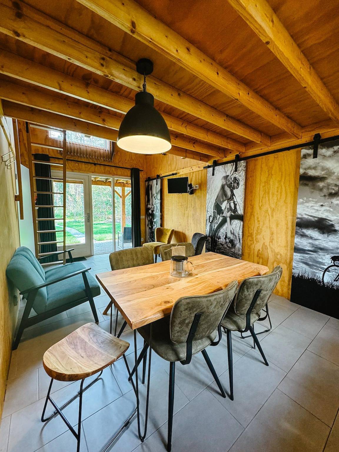 Camping en Bungalowpark de Norgerberg — 12 pers. Bungalow de Fietsinn in Drenthe