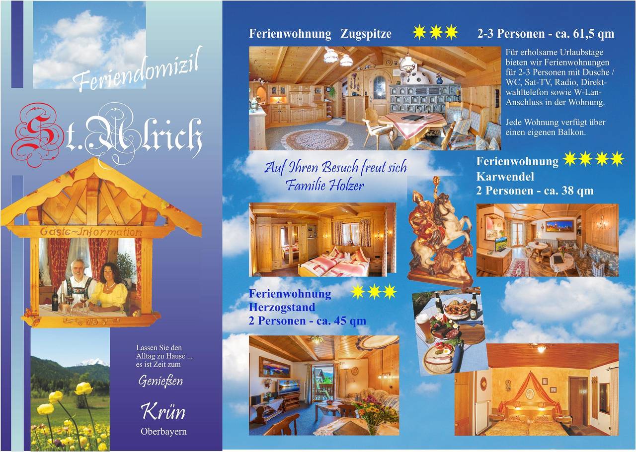 Entire holiday apartment, ***apartment/1 bedroom/shower, Wc in Krün, Bavarian Alps