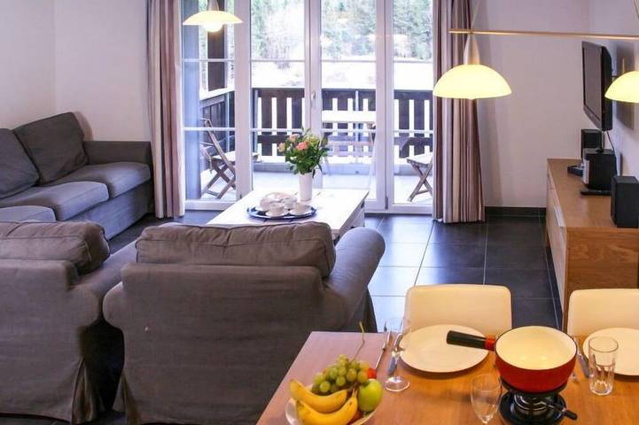 Ganze Wohnung, Andromède 6 in Gruyères, Kanton Freiburg