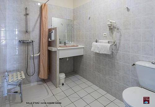 Double Room with Terrace in Laissac, Aveyron