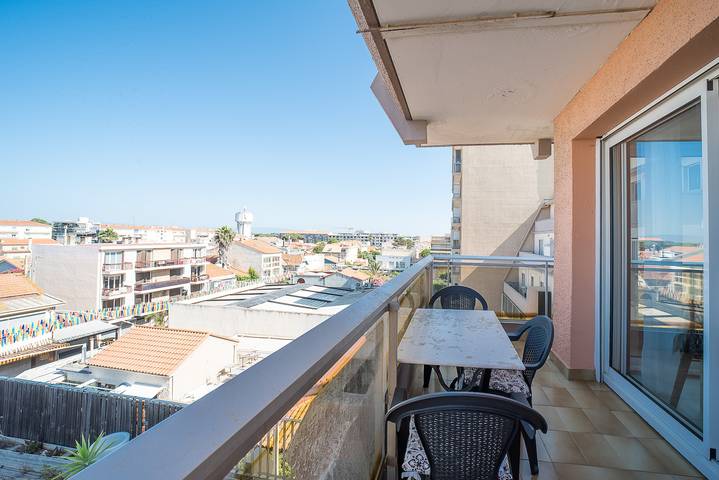 Gîte pour 4 personnes, avec balcon dans Canet-Plage - 3