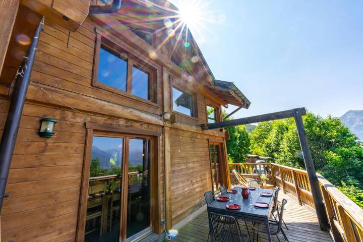 Chalet pour 12 personnes, avec balcon et vue à Risoul - 4