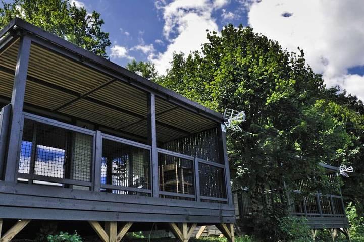 Chalet pour 6 personnes, avec piscine et terrasse