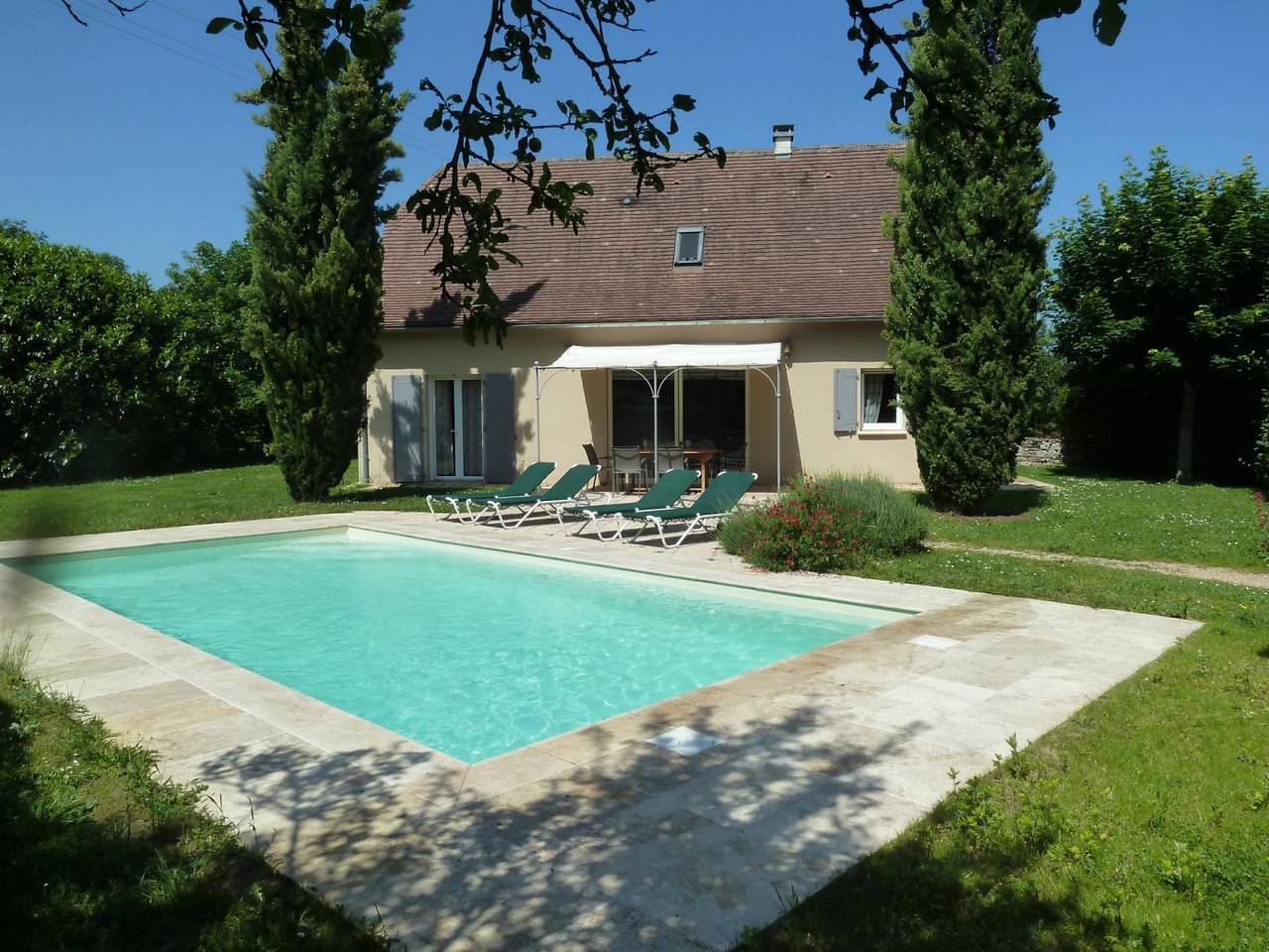 Maison 3* avec piscine privée à Loubressac in Loubressac, Massif central