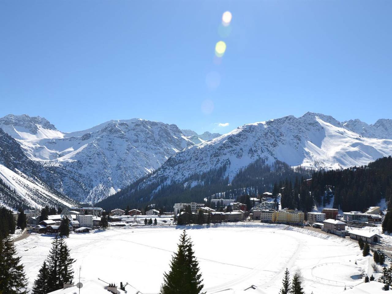 Ganze Ferienwohnung, Bisang L - 4-Bettwohnung in Arosa, Plessur Alpen