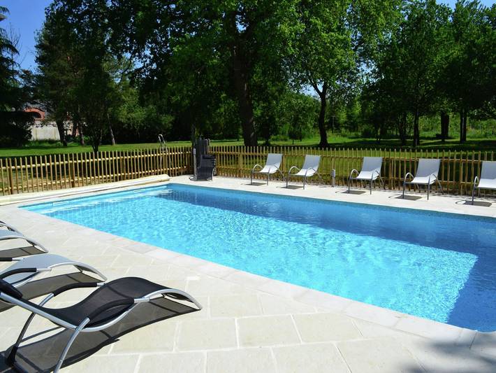 Ferienhaus für 2 Personen mit Pool in Brion, Angers und Umgebung