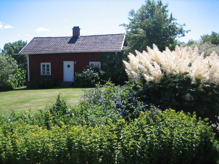 Ferienhaus für 3 Personen, mit Garten in Laxa