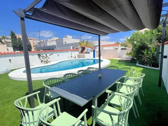 Casa rural para 12 personas, con piscina además de jardín y vistas en Alfàs del Pi - 3