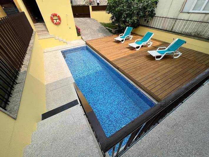 Gîte pour 10 personnes, avec piscine ainsi que terrasse et jardin à Arouca - 3