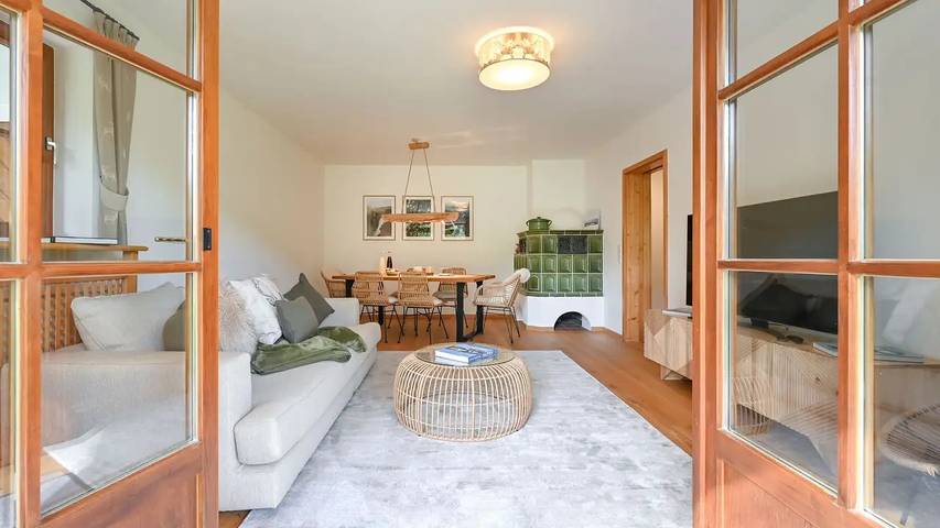 Ferienwohnung für 6 Personen, mit Garten und Terrasse in Roßhaupten - 4