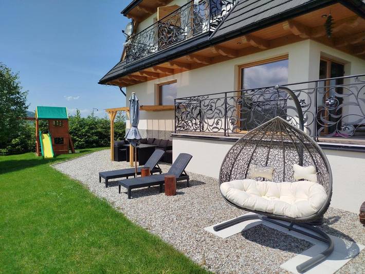 Apartament wakacyjny dla 5 osób, z ogród w Czarna Góra