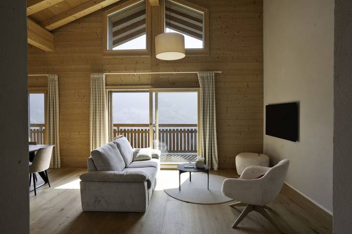Ferienwohnung für 6 Personen, mit Balkon und Balkon/Terrasse sowie Sauna und Whirlpool - 1