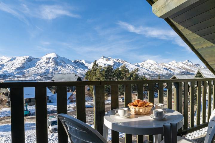 Appartement de vacances pour 4 personnes, avec balcon