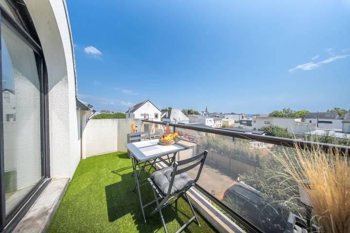 Ganze Wohnung, Ferienwohnung für 2 Personen mit Terrasse in Larmor-Plage, Côte des Mégalithes
