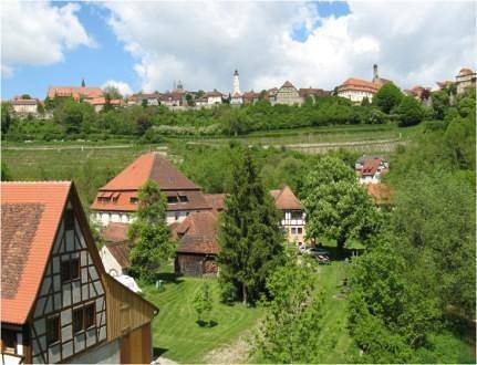 Location de vacances pour 2 personnes, avec jardin à Rothenburg ob der Tauber
