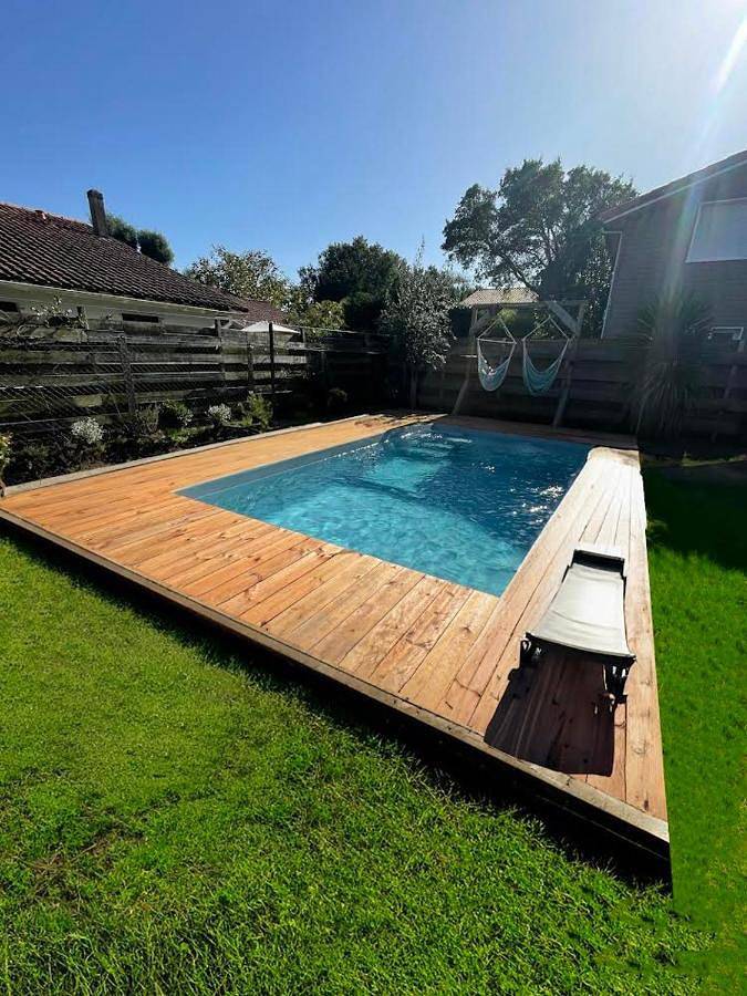Villa pour 10 personnes, avec balcon ainsi que piscine et jardin à Labenne - 3