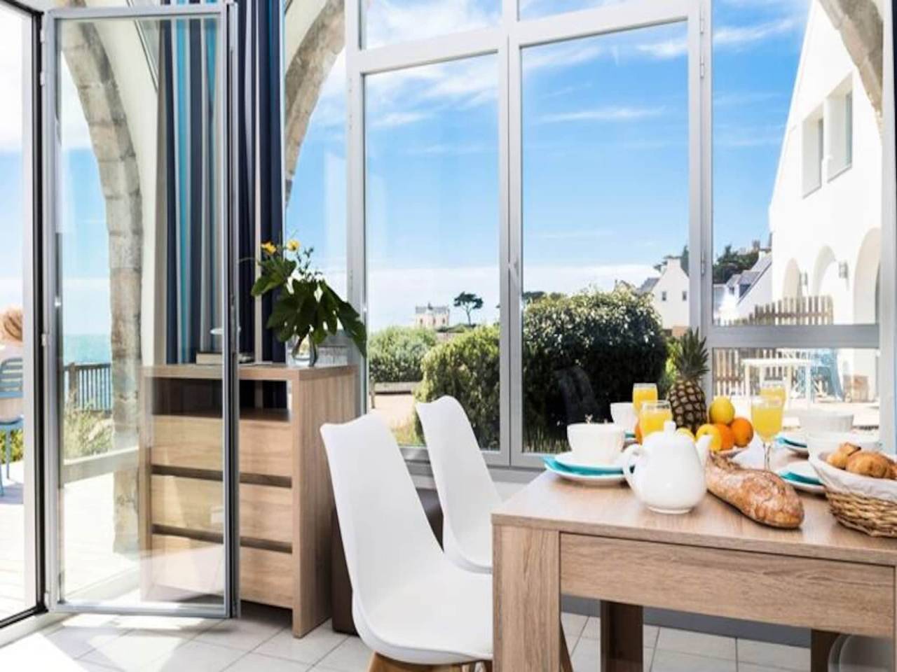Ganze Wohnung, Studio f�r 2 Personen, Parkblick in Batz-sur-Mer, Côte d'Amour