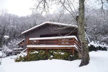 Maison de campagne pour 6 personnes, avec terrasse et jardin à Gère-Bélesten